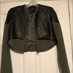 Robert Rodriguez Two-Tone Leather Jacket